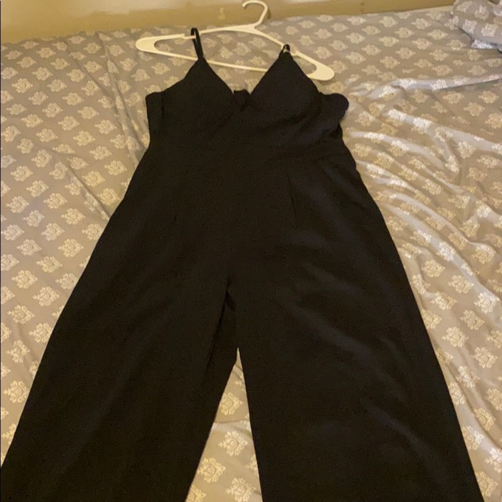 Black pant jumpsuit